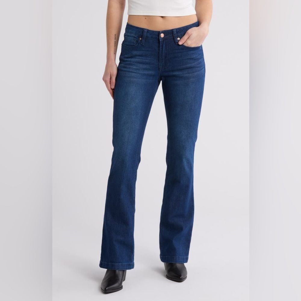 Vigoss Marley Mid Rise Flare Trouser Jeans blue‎ size 28/6 Stitch Fix nwt